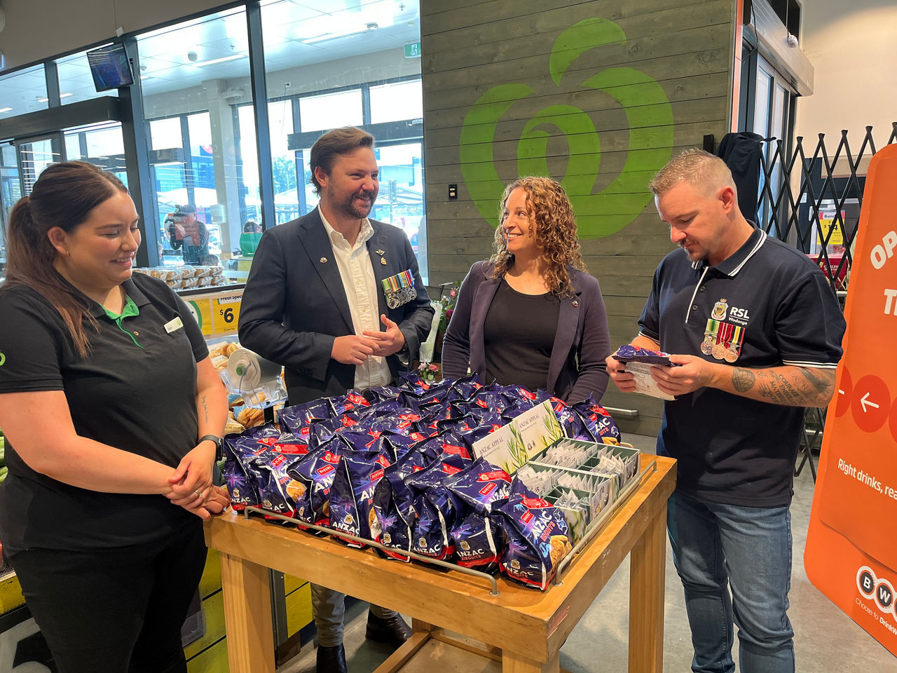 Photo from ANZAC Appeal regional launch in Wodonga
