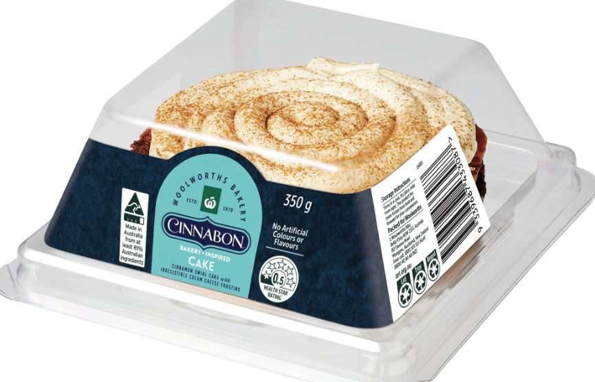 Photo of Woolworths Cinnabon cake