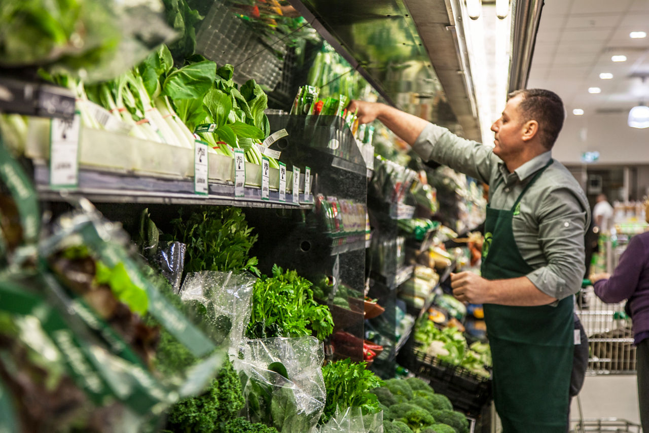 Store fresh food