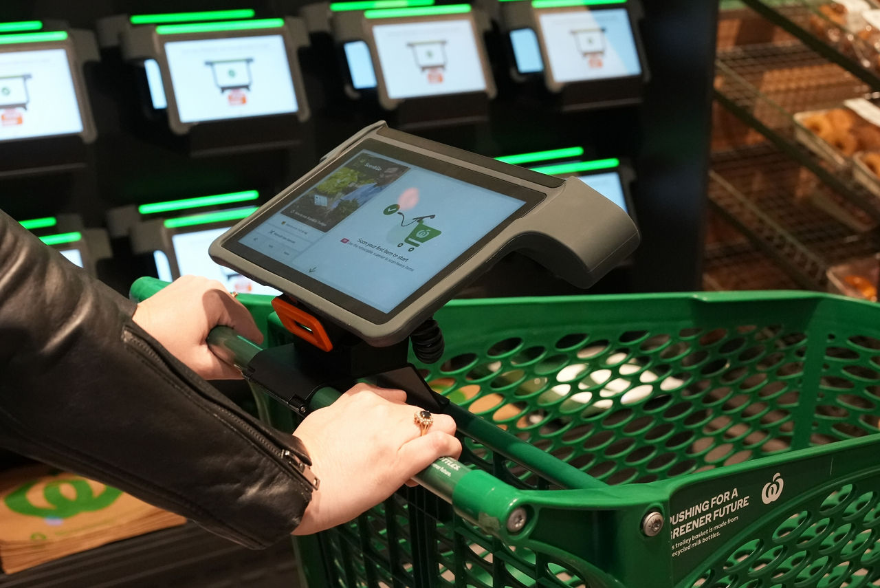 Scan&Go trolley