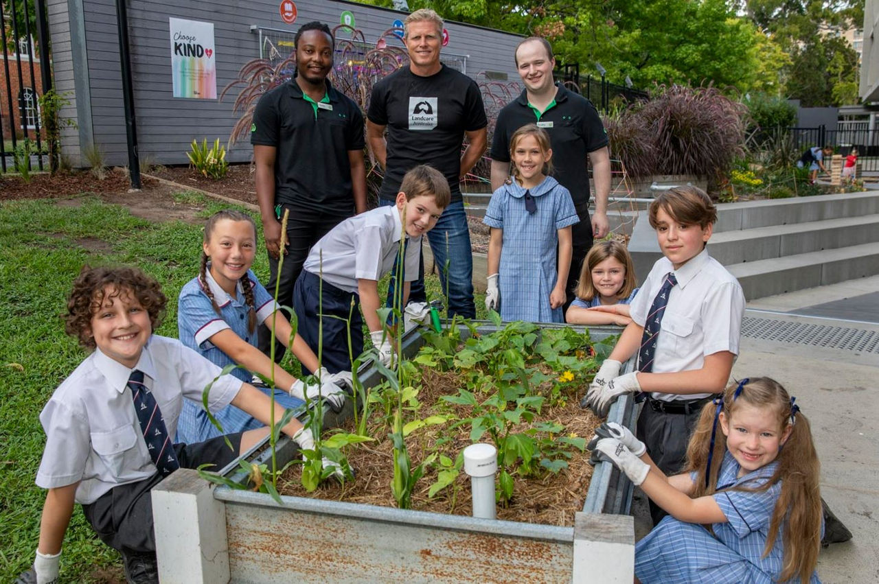 Woolworths Junior Landcare launch 