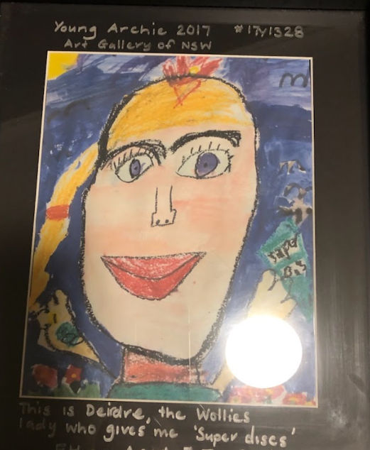 Child's drawing of Deirdre