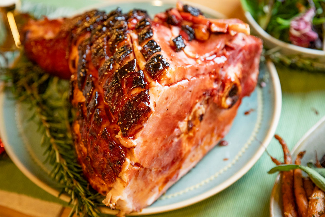Photo of a Woolworths Christmas ham
