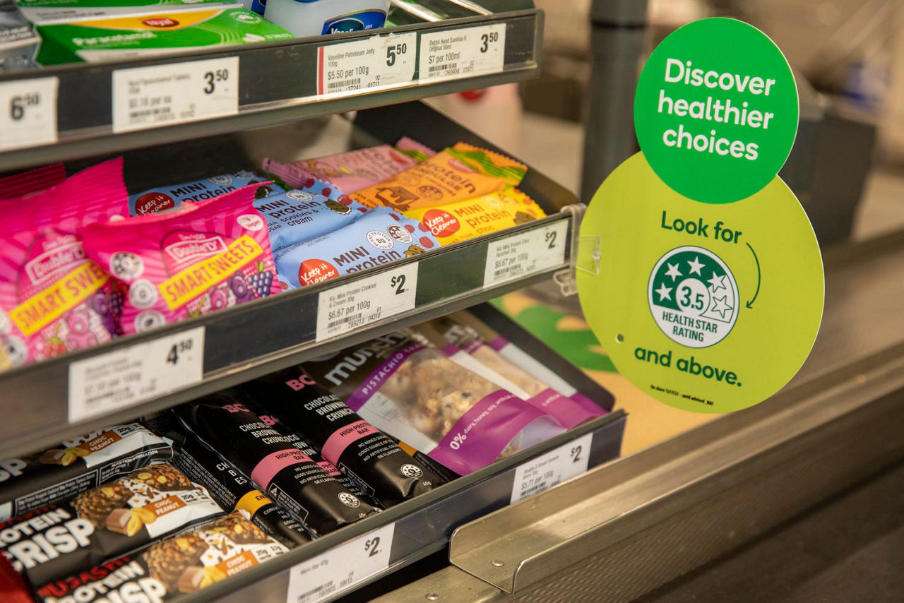 Image of healthier checkouts