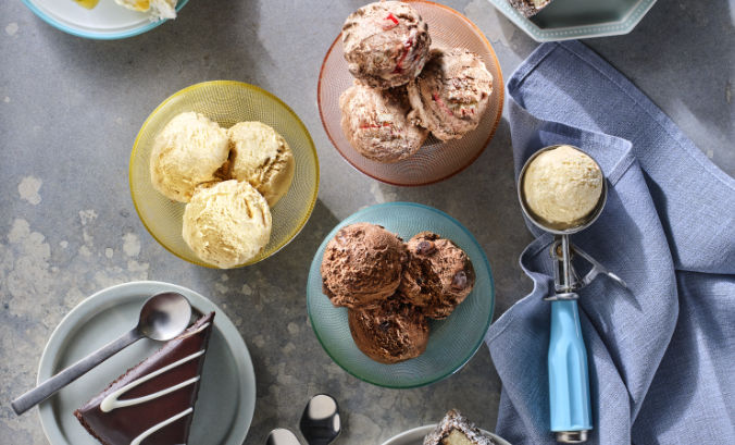 Photo of new Woolworths' ice cream range