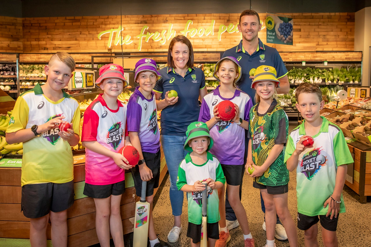 Image of Cricket Players and Cricket Blasters