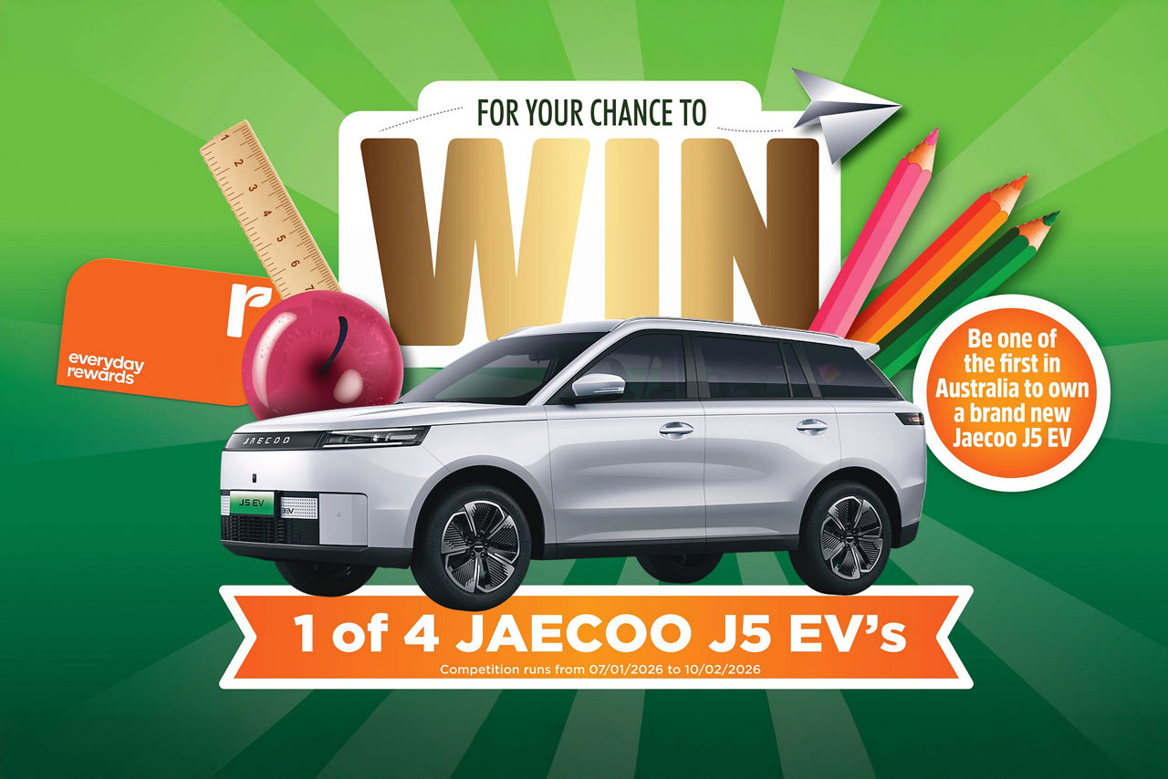 All the ways to win at Woolies in the new year: cars, gift cards and points