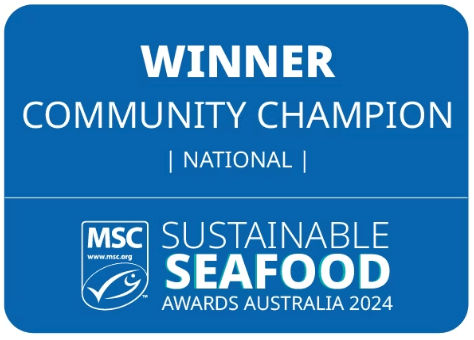 sustainable seafood community champion