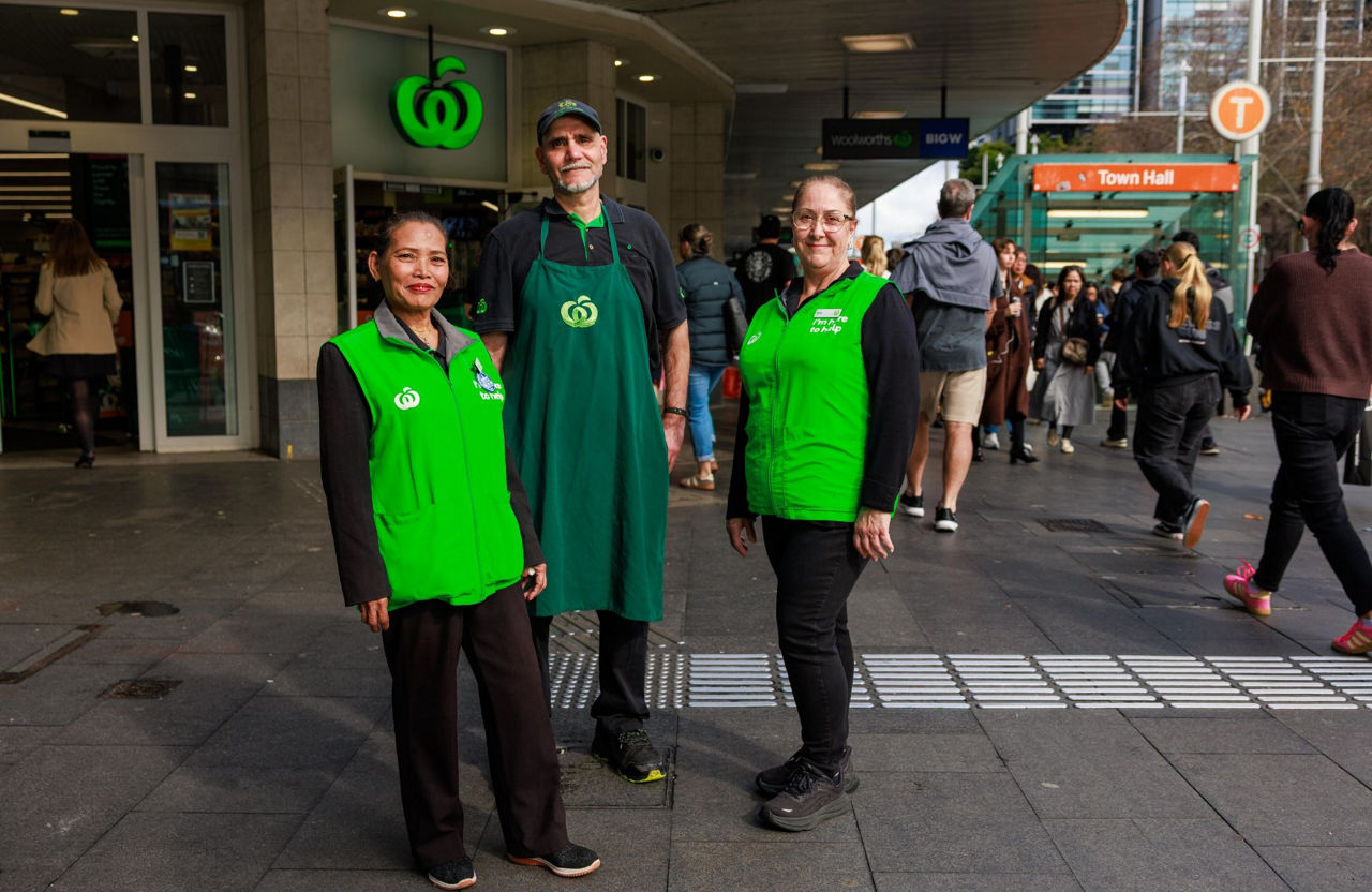Meet the four Town Hall store team members with 139 years combined service